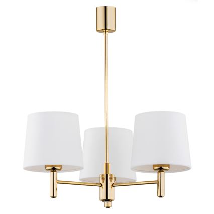 Brilagi - MONTE Rod Pendant Light 3xE27/15W/230V cream/gold