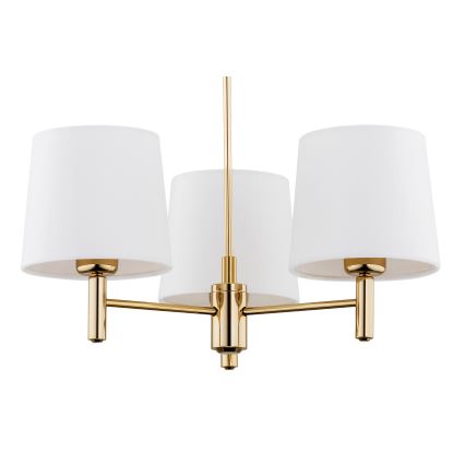 Brilagi - MONTE Rod Pendant Light 3xE27/15W/230V cream/gold