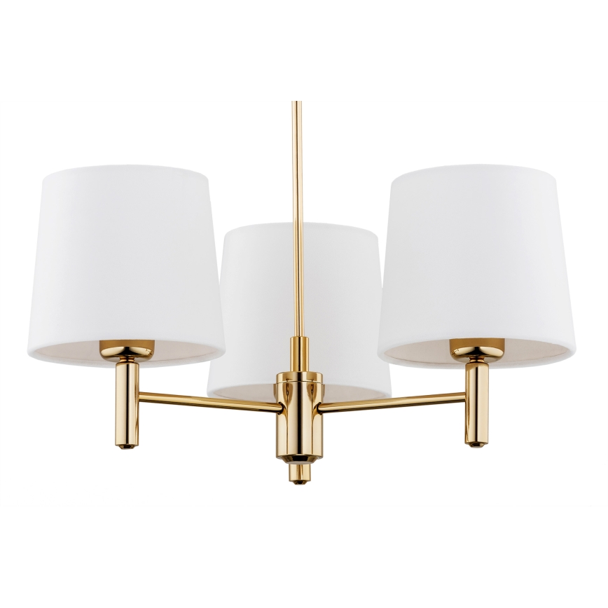 Brilagi - MONTE Rod Pendant Light 3xE27/15W/230V cream/gold
