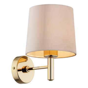 Brilagi - MONTE Wall Lamp 1xE27/15W/230V Beige/Gold