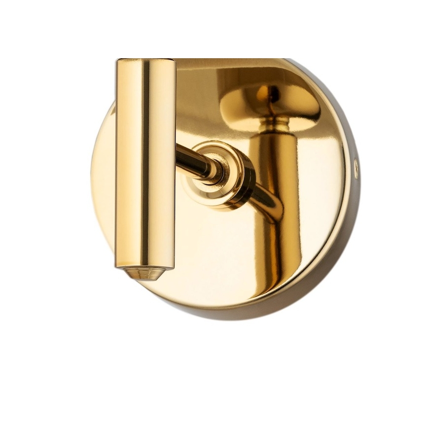 Brilagi - MONTE Wall Lamp 1xE27/15W/230V Beige/Gold