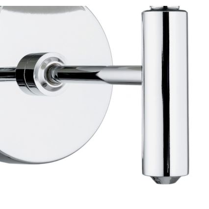 Brilagi - MONTE Wall Light 1x E27/15W/230V beige/glossy chrome