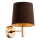 Brilagi - MONTE Wall Light 1x E27/15W/230V Brown/Gold