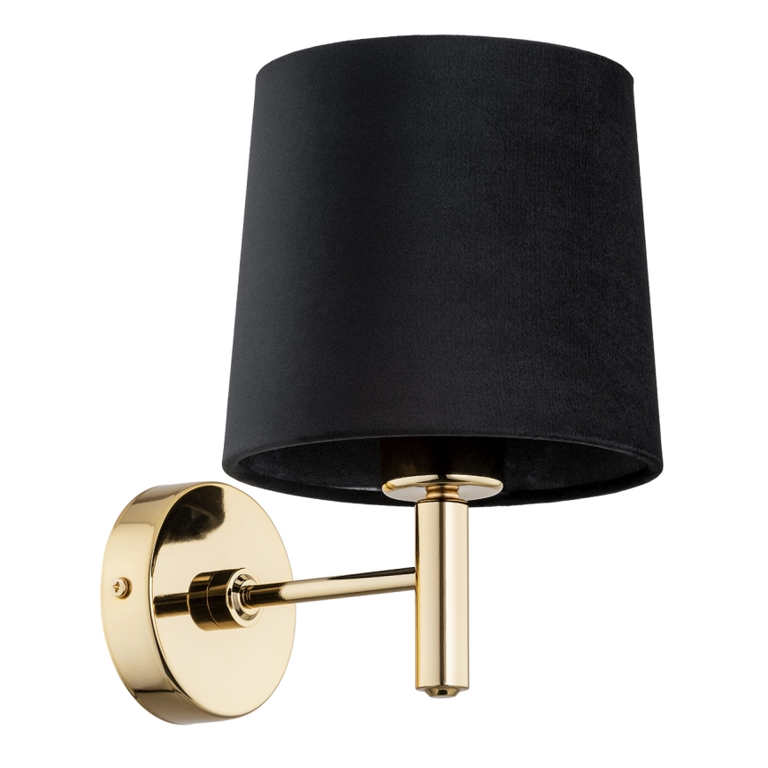 Brilagi - MONTE Wall Light 1xE27/15W/230V Black/Gold
