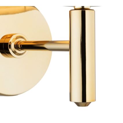 Brilagi - MONTE Wall Light 1xE27/15W/230V Black/Gold