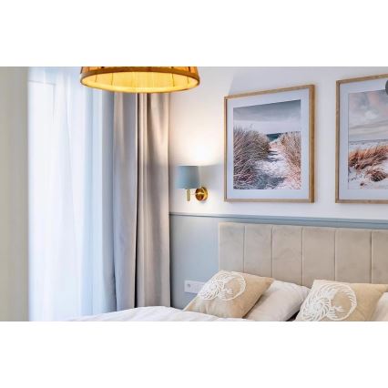 Brilagi - MONTE Wall Light 1xE27/15W/230V Blue/Gold