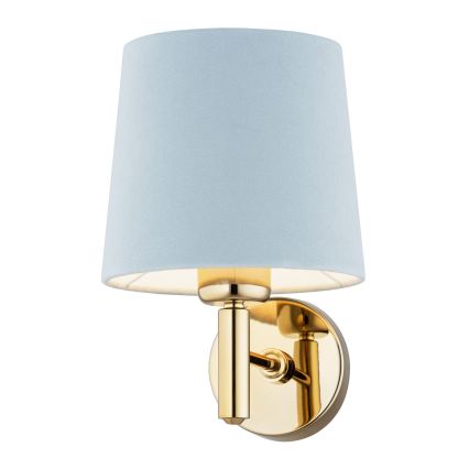 Brilagi - MONTE Wall Light 1xE27/15W/230V Blue/Gold