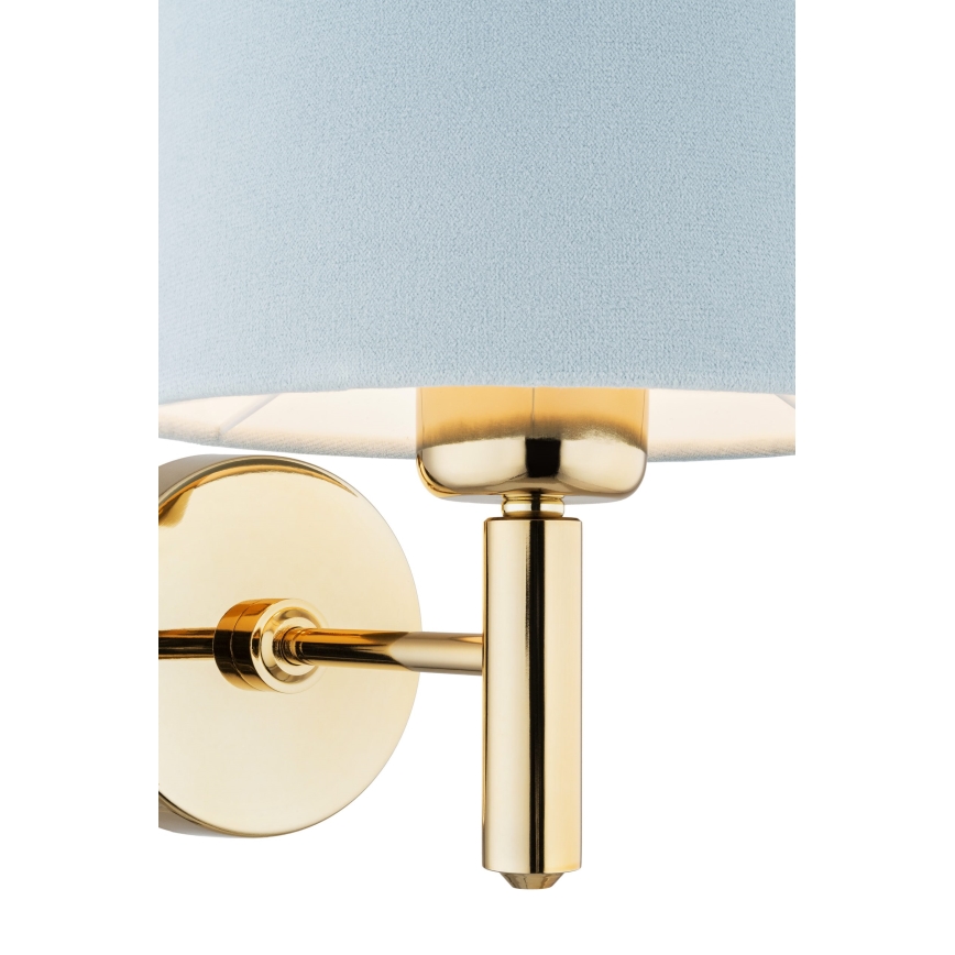 Brilagi - MONTE Wall Light 1xE27/15W/230V Blue/Gold