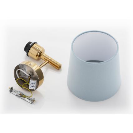 Brilagi - MONTE Wall Light 1xE27/15W/230V Blue/Gold