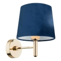Brilagi - MONTE Wall Light 1xE27/15W/230V Blue/Gold