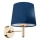 Brilagi - MONTE Wall Light 1xE27/15W/230V Blue/Gold