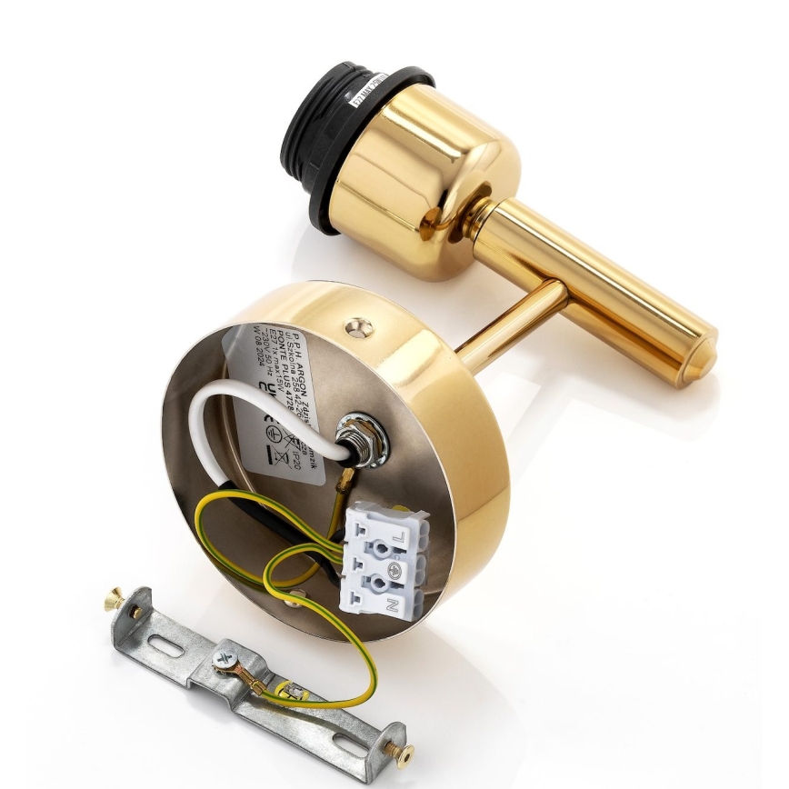 Brilagi - MONTE Wall Light 1xE27/15W/230V Blue/Gold