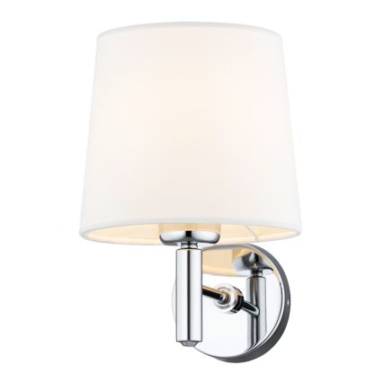 Brilagi - MONTE Wall Light 1xE27/15W/230V Cream/Glossy Chrome