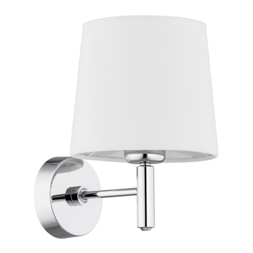Brilagi - MONTE Wall Light 1xE27/15W/230V Cream/Glossy Chrome