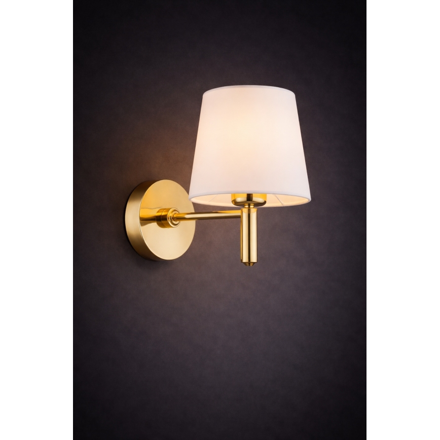 Brilagi - MONTE Wall Light 1xE27/15W/230V Cream/Gold