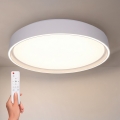 BRILAGI - NANCI Dimmable LED Ceiling Light, 60W, 230V, 3000–6500K, Ø 49 cm, White — with Remote Control