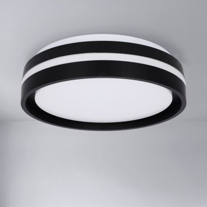 Brilagi - NAOMI LED Ceiling Light LED/24W/230V Ø 28.5 cm Black