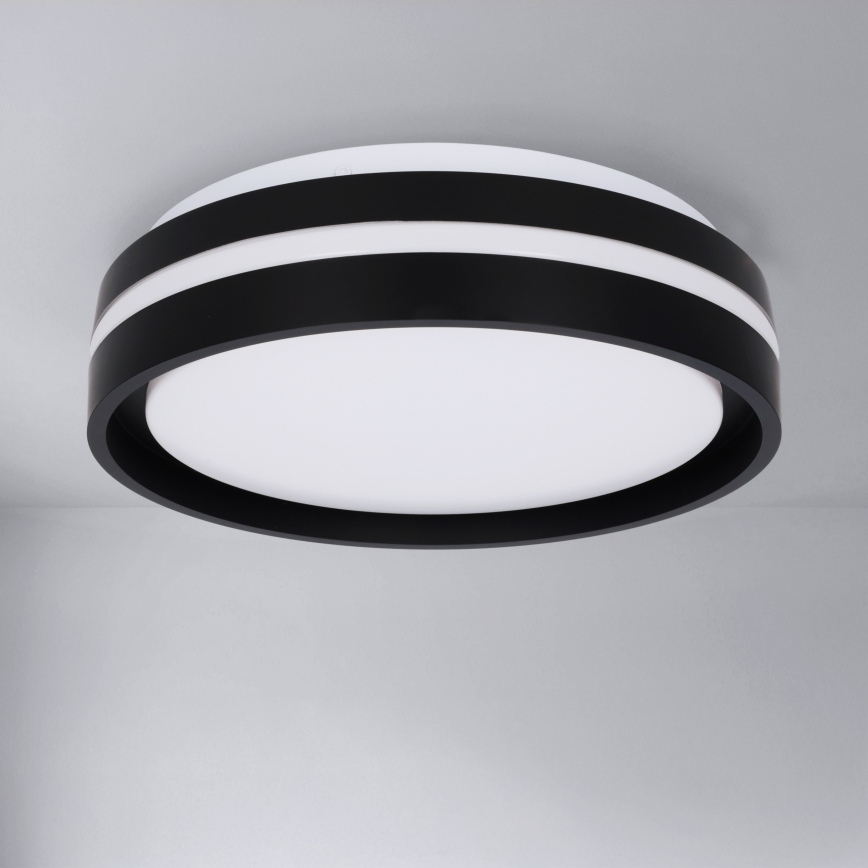 Brilagi - NAOMI LED Ceiling Light LED/24W/230V Ø 28.5 cm Black