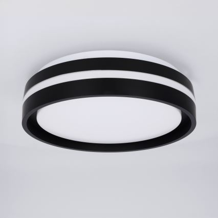 Brilagi - NAOMI LED Ceiling Light LED/24W/230V Ø 28.5 cm Black