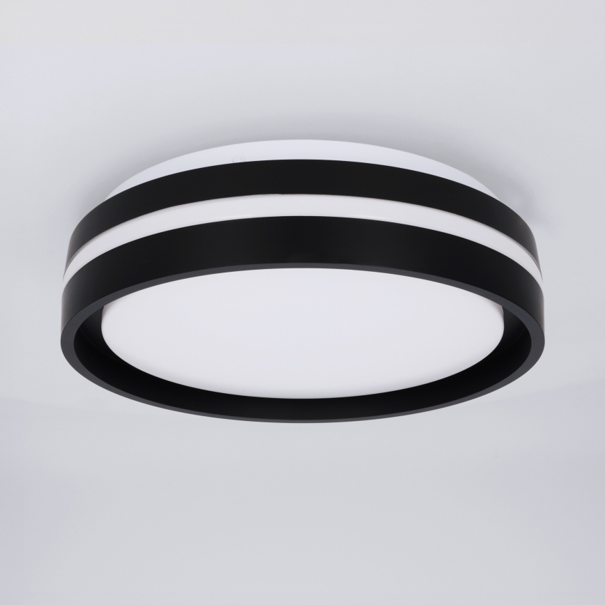 Brilagi - NAOMI LED Ceiling Light LED/24W/230V Ø 28.5 cm Black