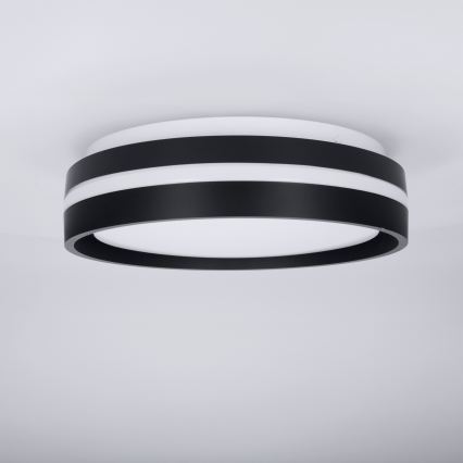 Brilagi - NAOMI LED Ceiling Light LED/24W/230V Ø 28.5 cm Black
