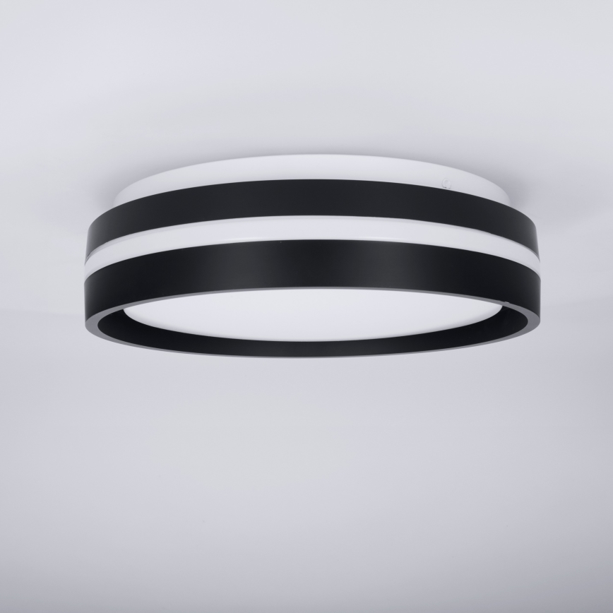 Brilagi - NAOMI LED Ceiling Light LED/24W/230V Ø 28.5 cm Black