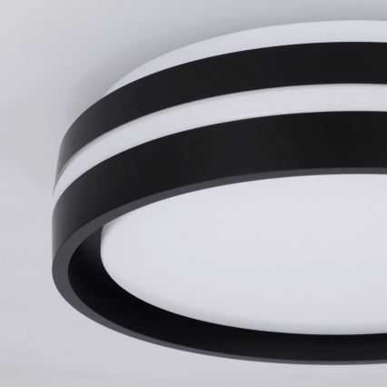 Brilagi - NAOMI LED Ceiling Light LED/24W/230V Ø 28.5 cm Black