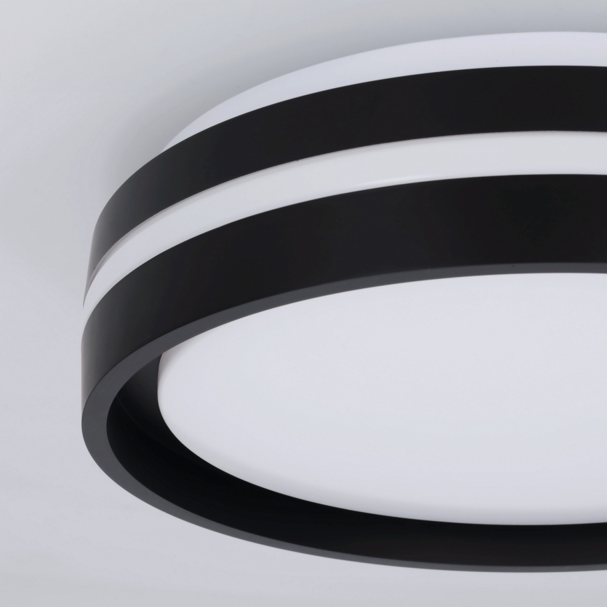 Brilagi - NAOMI LED Ceiling Light LED/24W/230V Ø 28.5 cm Black