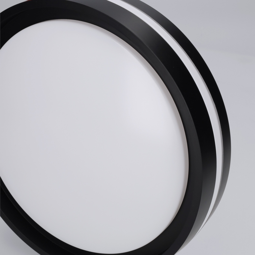 Brilagi - NAOMI LED Ceiling Light LED/24W/230V Ø 28.5 cm Black