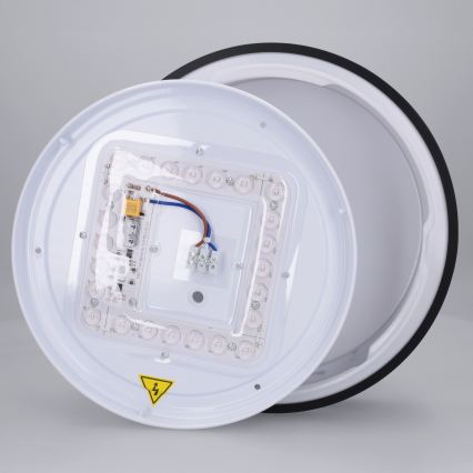 Brilagi - NAOMI LED Ceiling Light LED/24W/230V Ø 28.5 cm Black