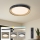 Brilagi - NEXO Dimmable LED Ceiling Light LED/48W/230V 3000-6000K Black diam. 43 cm + Remote Control