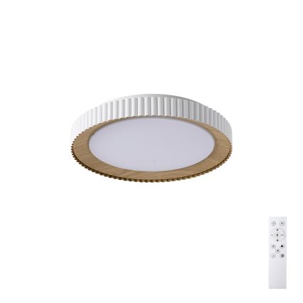 Brilagi - Dimmable LED Ceiling Light NEXO LED/48W/230V 3000-6000K White Ø 43 cm + Remote Control