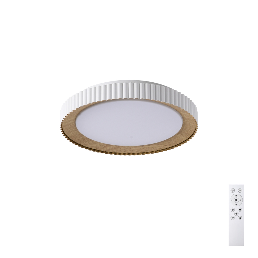Brilagi - Dimmable LED Ceiling Light NEXO LED/48W/230V 3000-6000K White Ø 43 cm + Remote Control