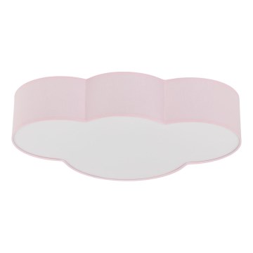 Brilagi - NIMBUS Kids' Ceiling Light 4x E27 / 15W / 230V, Pink