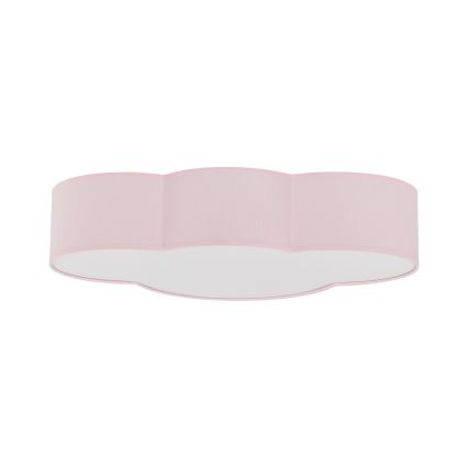 Brilagi - NIMBUS Kids' Ceiling Light 4x E27 / 15W / 230V, Pink