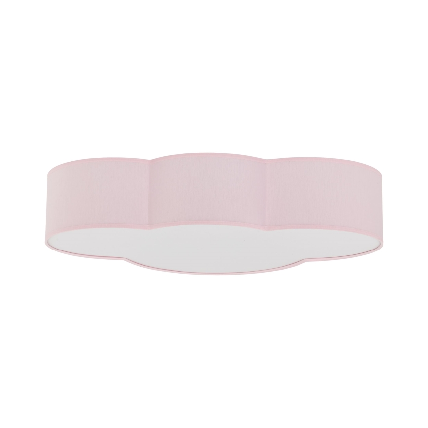 Brilagi - NIMBUS Kids' Ceiling Light 4x E27 / 15W / 230V, Pink
