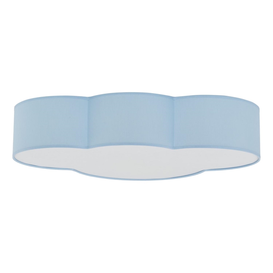 Brilagi - NIMBUS Kids' Ceiling Light 4xE27/15W/230V 46x63 cm Blue