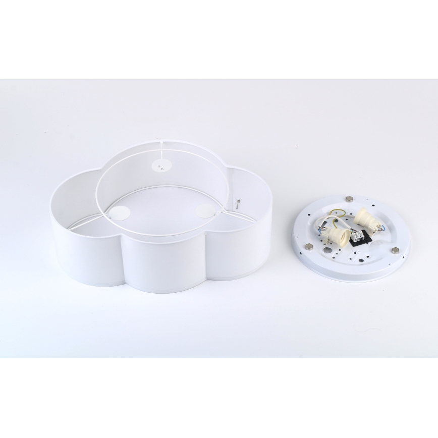 Brilagi - NIMBUS MINI Kids' ceiling light 2xE27/15W/230V 31x43 cm white