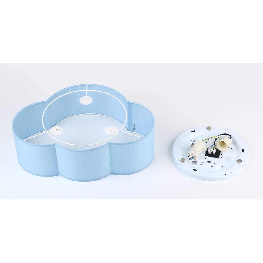 Brilagi - NIMBUS MINI Kids' Ceiling Light 2xE27/15W/230V - Blue