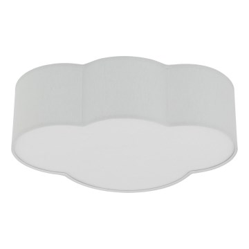 Brilagi - NIMBUS MINI Kids' ceiling light 2xE27/15W/230V grey