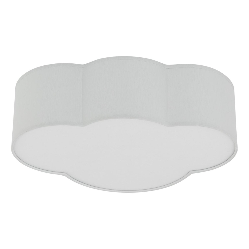 Brilagi - NIMBUS MINI Kids' ceiling light 2xE27/15W/230V grey