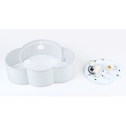 Brilagi - NIMBUS MINI Kids' ceiling light 2xE27/15W/230V grey