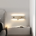Brilagi - NOCTIS LED wall-mounted spotlight with USB port, LED/3W/230V + LED/9W, beige