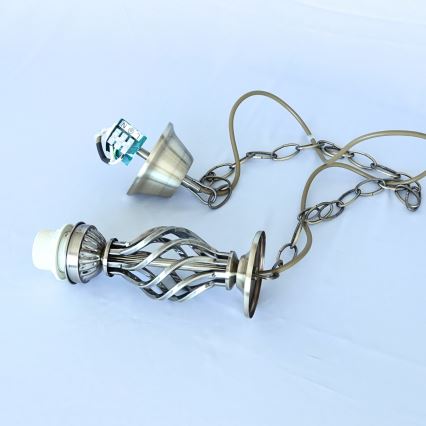 Brilagi - NOSTALGIA Chain Chandelier 1xE27/60W/230V