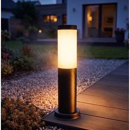 Brilagi - NOVA Outdoor Lamp 1x E27/15W/230V, 40 cm, IP44, Black