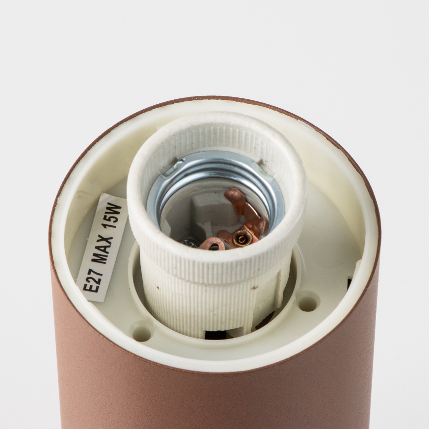 BRILAGI - NOVA outdoor lamp 1xE27/15W/230V 40 cm IP44 brown