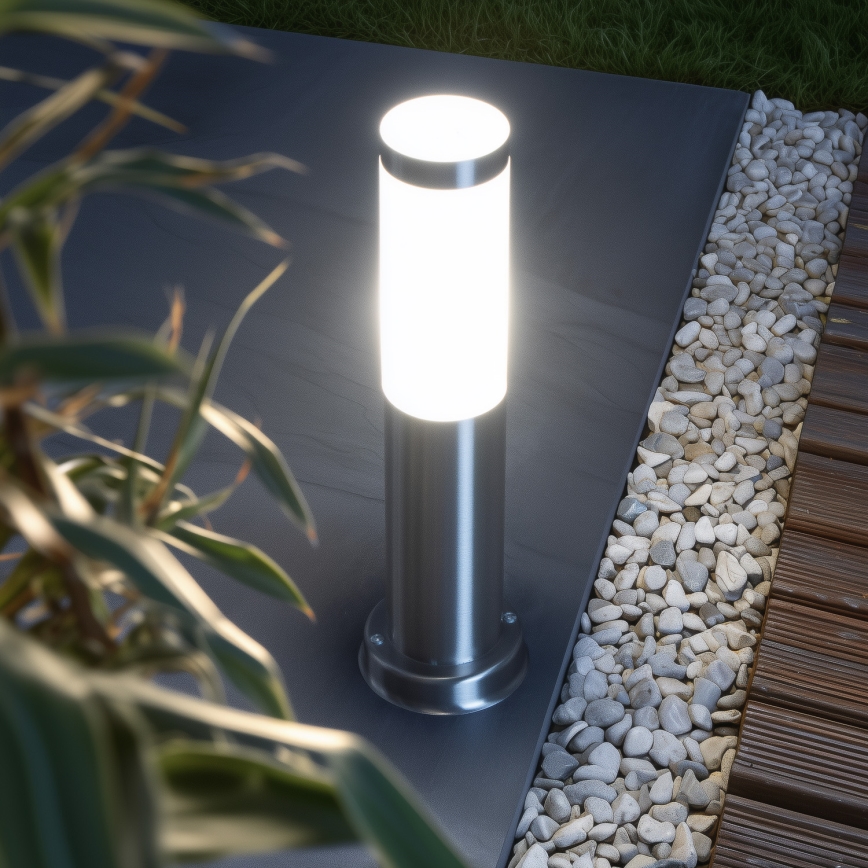 BRILAGI - NOVA Outdoor lamp 1xE27/15W/230V 40 cm IP44 matte chrome