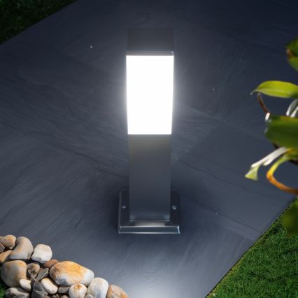 Brilagi - NOVA Outdoor Lamp 1xE27/15W/230V 40 cm IP44 Matte Chrome