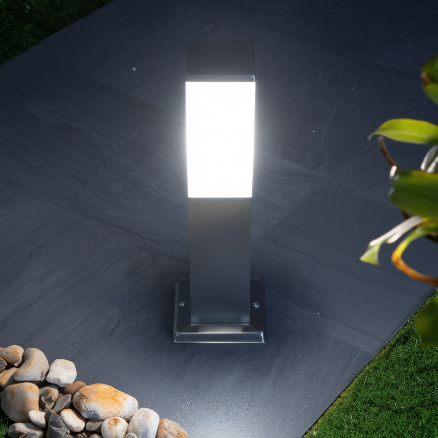 Brilagi - NOVA Outdoor Lamp 1xE27/15W/230V 40 cm IP44 Matte Chrome