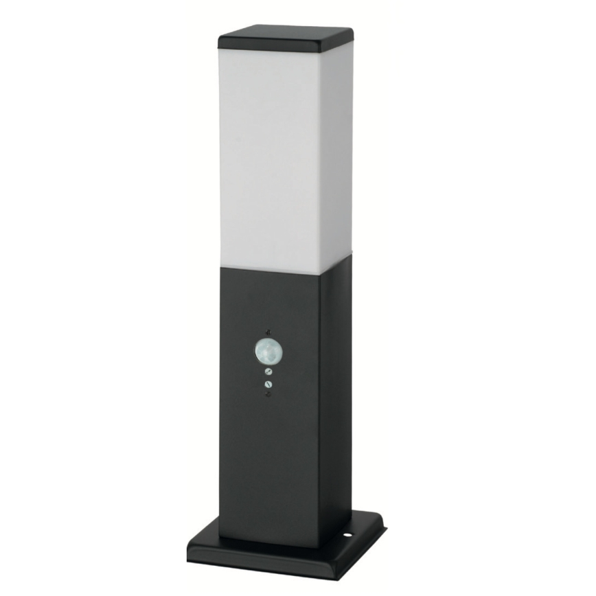 Brilagi - NOVA Outdoor Lamp with Sensor 1x E27/15W/230V, 40 cm, IP44, Black